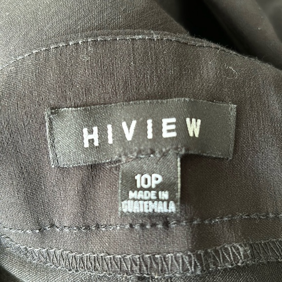 HIVIEW Women's Size 10P Black Solid Pants - Picture 8 of 12